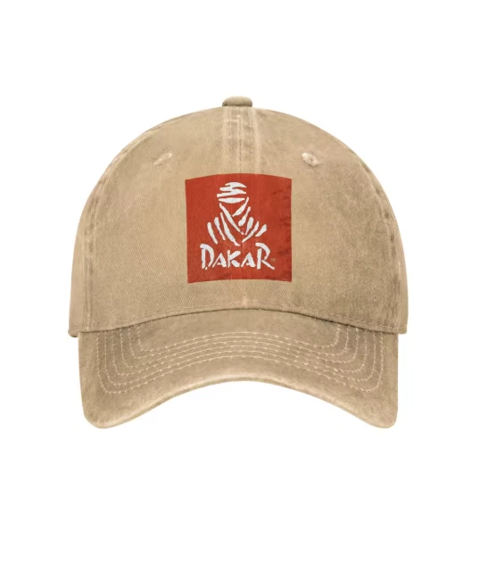 Dakar Rally Logo Cotton Baseball Cap Iconic Endurance Race Adjustable Free P&P