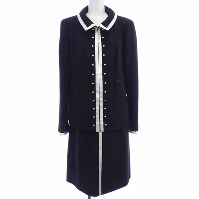 Authentischer [Vintage] CHANEL Anzug #241-003-883-2944 - Bild 1 von 4