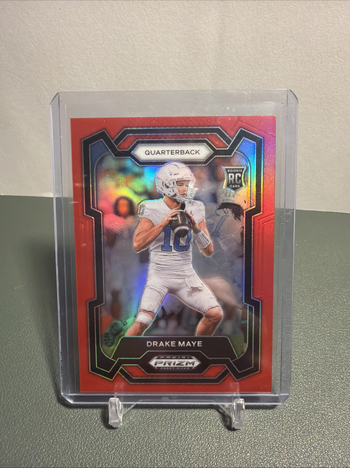 2024 Panini Prizm Draft Picks - Drake Maye #103 Red Prizm /299 (RC)