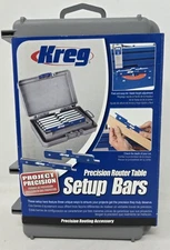 Kreg Precision Router Table Setup Bars - PRS3400 - Open Box Tool Tools