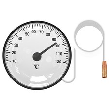 Dial Thermometer for Water Temperature 0 to 120 Celsius Indoor and Outdoor Use