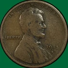 New Listing1915-S Lincoln Wheat Cent Very Good VG Coin #40163