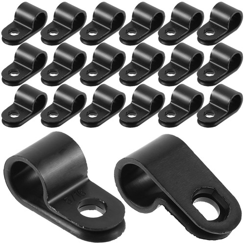 100 Pcs Cable Clamp Sorter Wire Clips for Cords Electrical Staples - Afbeelding 4 van 12