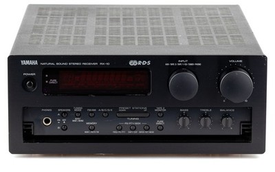 Yamaha RX-10 Stereo Receiver schwarz / ohne Klappe / gewartet 1 Jahr Garantie