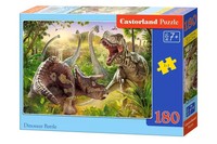 Puzzle 180 ElementóW. Walka DinozauróW Castorland