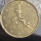 Italy 20 Euro Cent 2002 Nordic Gold Coin 0.89 Fineness RD KM# 335 — photo 1