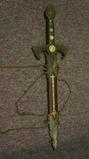 Decorative Dagger Display Stainless Steel in Sheath 17 inches long