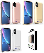 for iPhone X / iPhone XS - 4,000 mAh Battery Case Charger Power Bank Cover Case