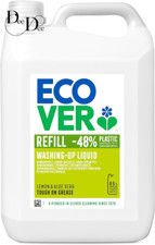 Ecover Washing Up Liquid Refill, Lemon & Aloe Vera, 5L 5 l 5 l (Pack of 1) 4.90 per litre