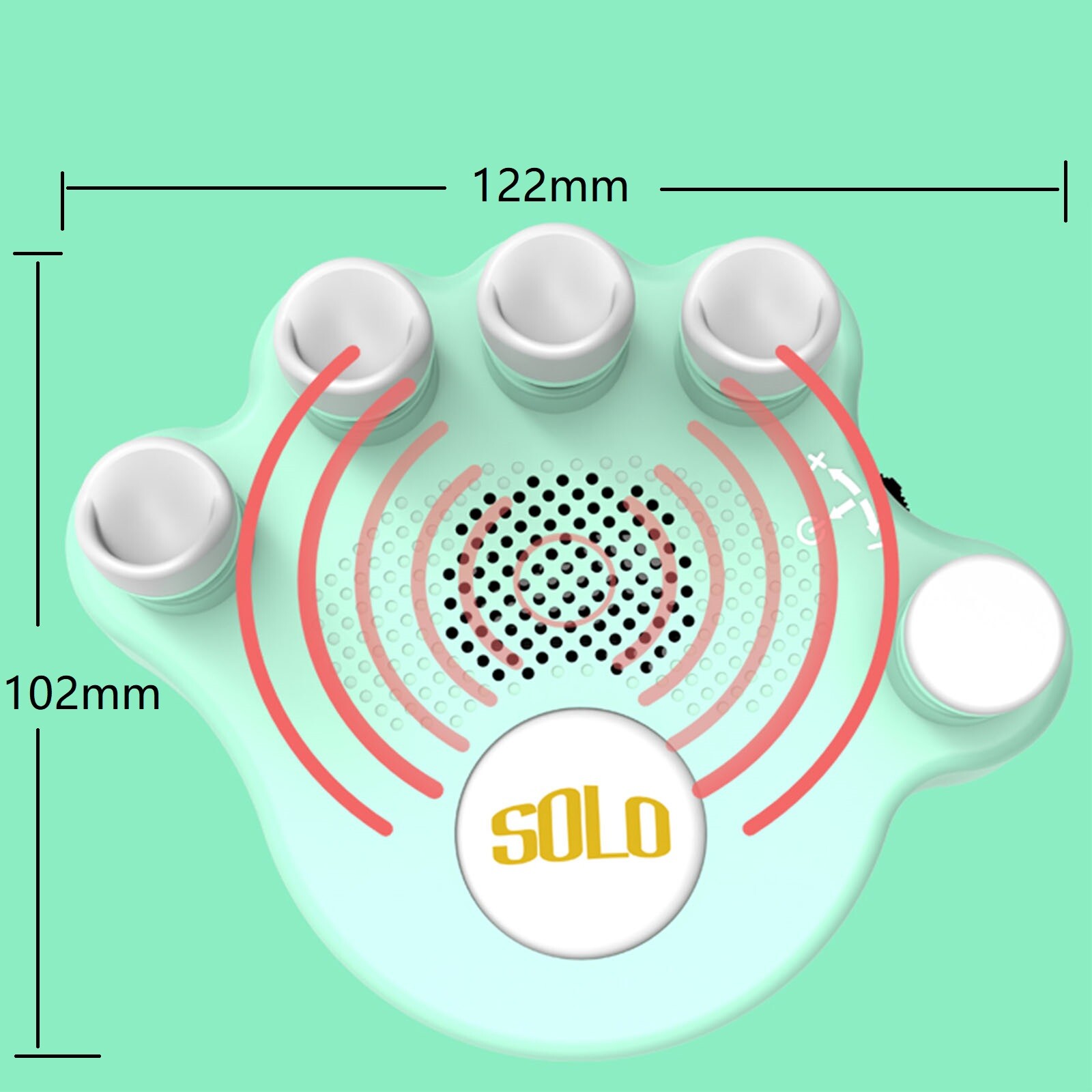 SOLO Pianoforte Finger Trainer Esercitatore Pressione Strumento Correzione Postura foto 4