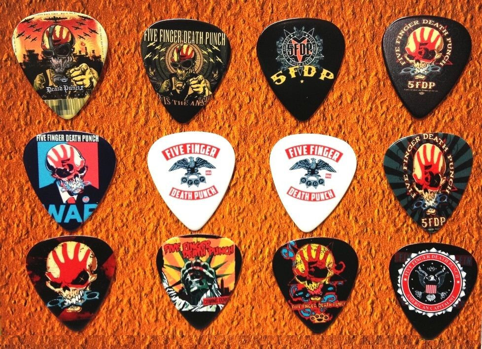 FIVE FINGER DEATH PUNCH  Guitar Picks Set of 12