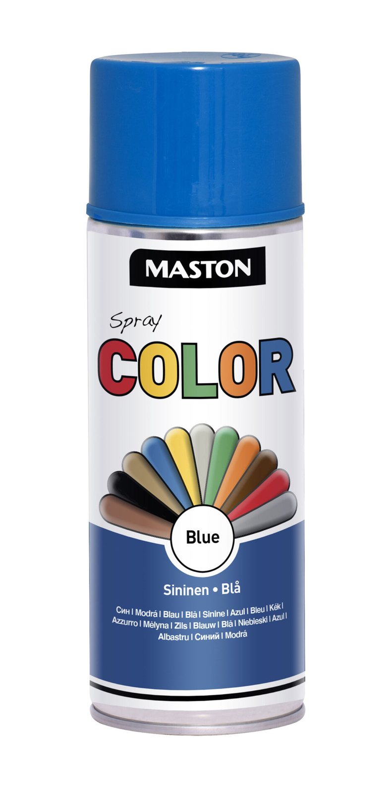 Maston Spray Paint Color Blue Gloss 400ml