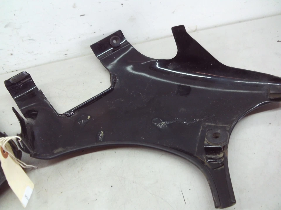 Par de cubiertas de marco de cuello de acero para Honda VT 1100 C Shadow Spirit 1997-2007 H186 Foto 4 de 4