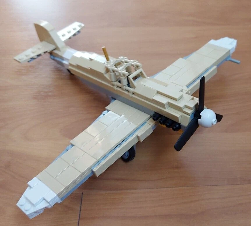 Brickmania Bf-109 E-4/Trop - Made with Lego bricks | eBay