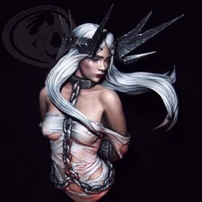 1/10 Scale Angel Without Wings Resin Bust Model Kit Unpainted