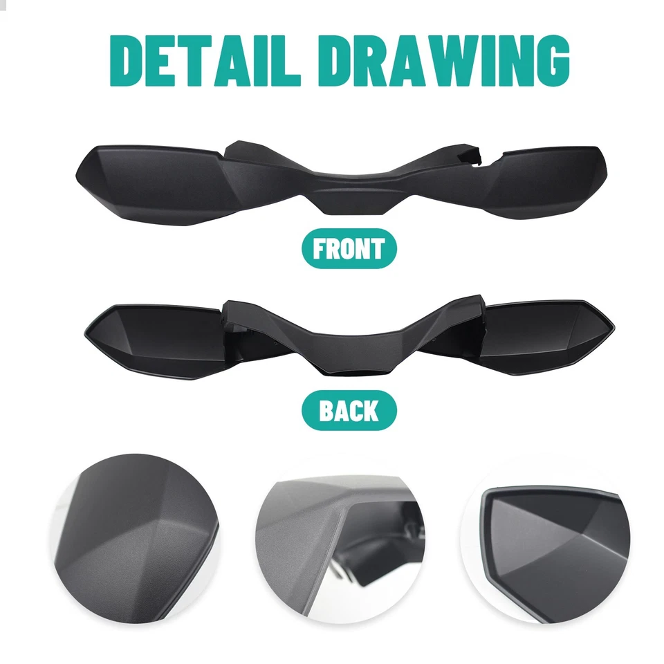 1PC Handguards Protector Compatible with Can-Am Outlander MAX Renegade 2006-2022 - Image 3 of 4