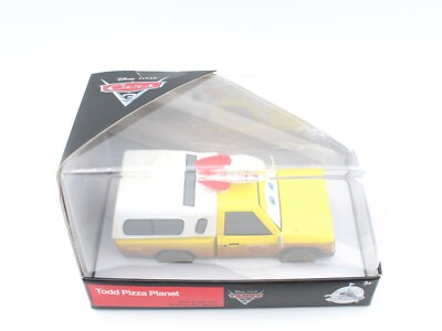 Disney Store Cars 3 Todd Pizza Planet 1:43 Die Cast Car Pixar New