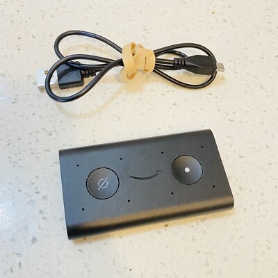 Amazon Model BP39CN Echo Auto Smart Assistant  With Cable Black Tested Works