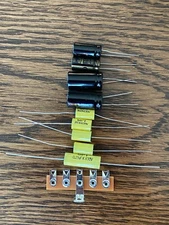 Rebuild Kit for Eico 147A Signal Tracer Full Recap Set w/ Instructions