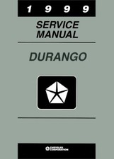1999 Dodge Durango Truck Shop Service Repair Manual Book