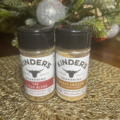 2-Pack Kinder's Grilled Chicken & Steak Blend Seasoning 2.4 Oz. Ex 9/2027 - 第 1/2 張圖片