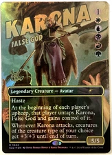 MTG Karona, False God RAINBOW FOIL Secret Lair Drop 1624 NM