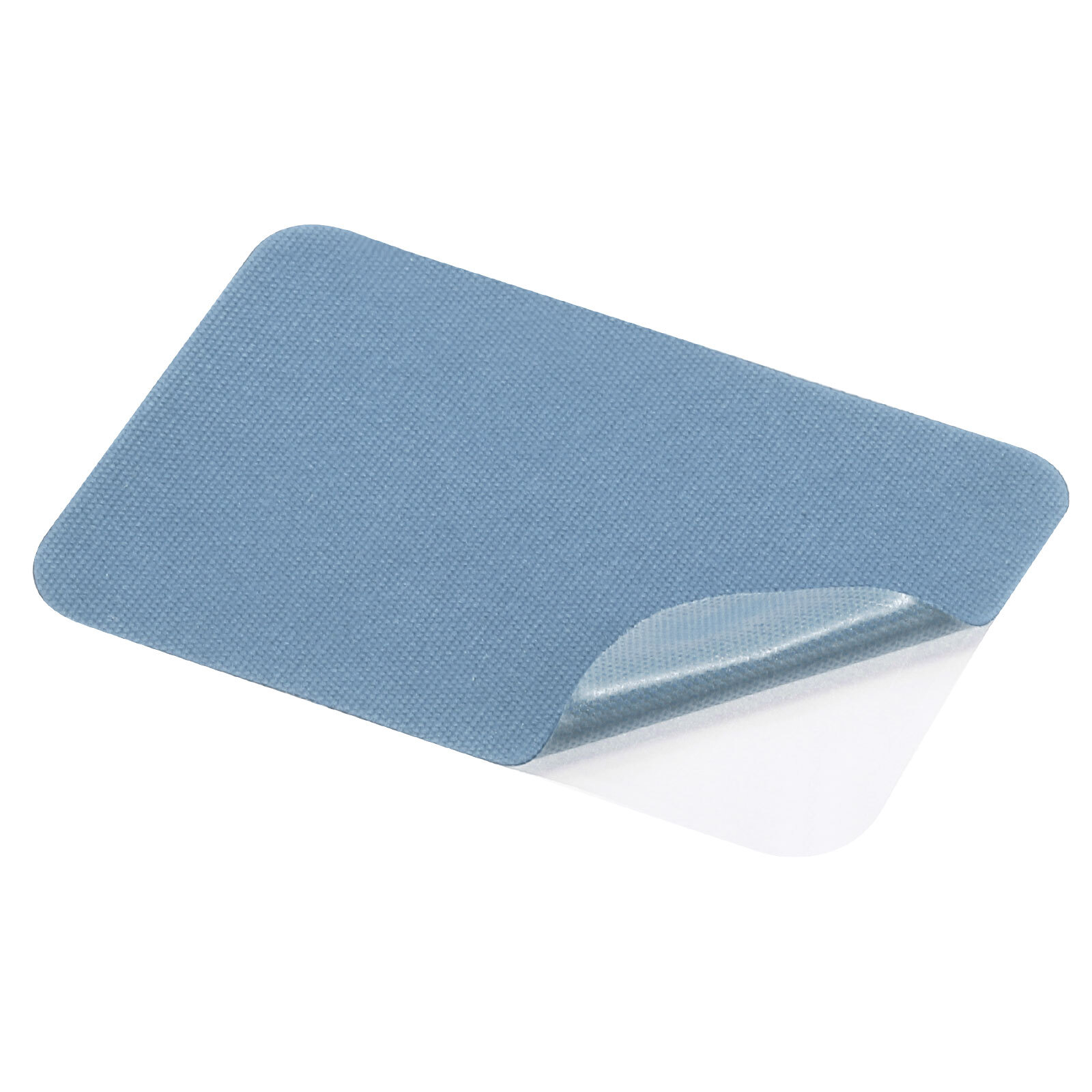 12Pcs 3x4.25 Inch Sky Blue Iron-On Patches for Denim and Fabric Repair