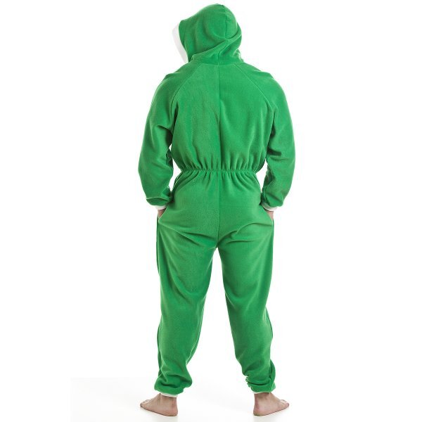 Camille Mens All In One Green Soft Hooded One Piece Fleece Up to 4XL eBay