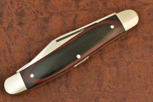 Cuchillos plegables De Colección Western mango de madera