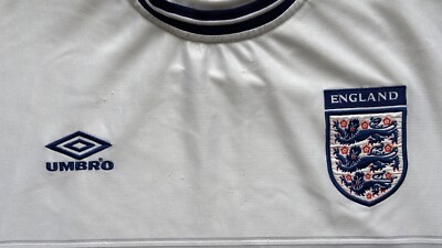 ENGLAND 1999 2000 2001 HOME FOOTBALL SHIRT SOCCER JERSEY UMBRO sz