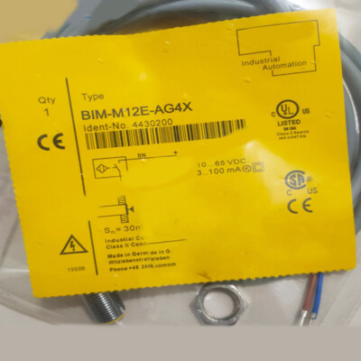 For Turck BIM-M12E-AG4X Proximity Switch Sensor BIMM12EAG4X