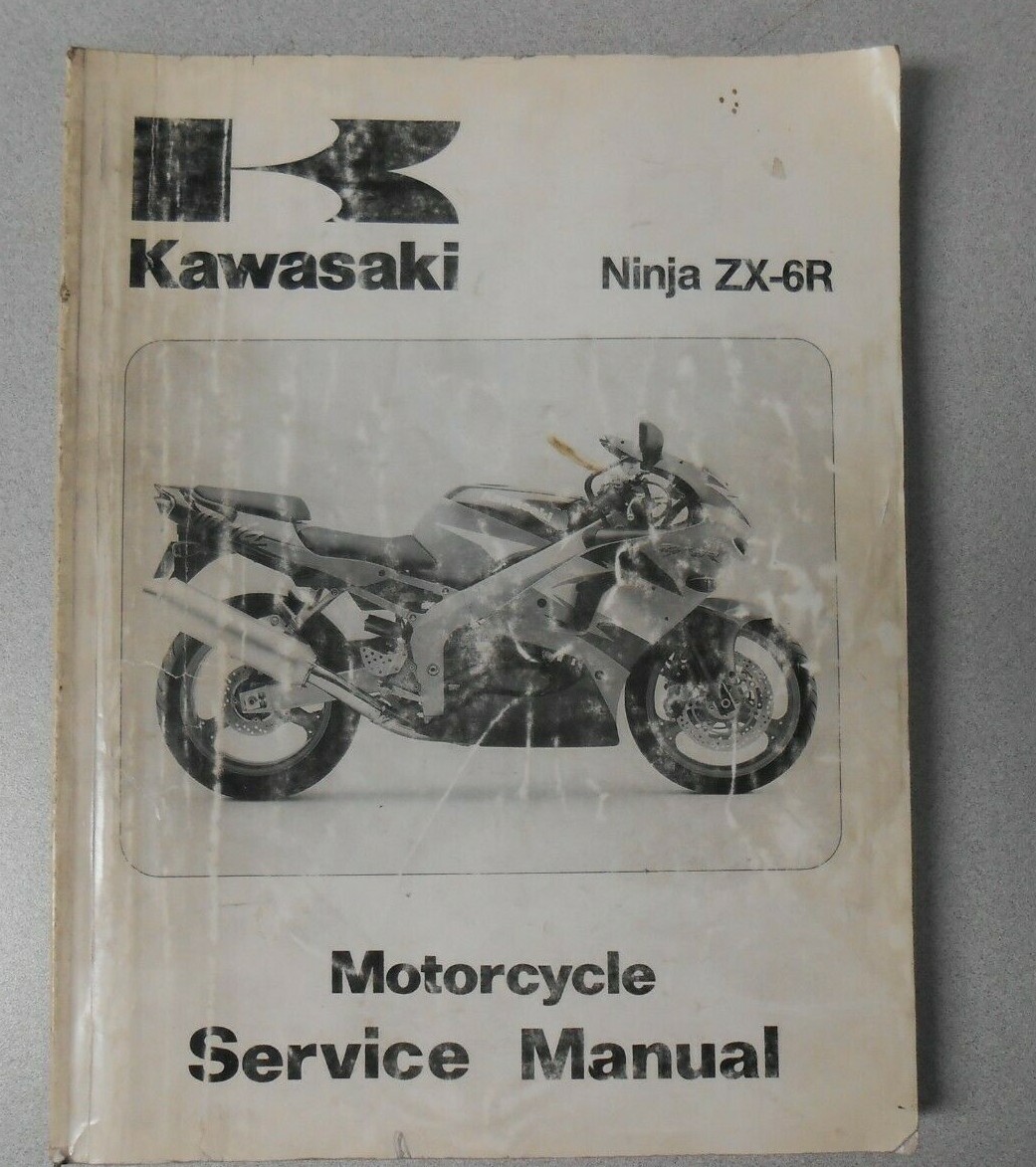 アクセサリー  Motorcycle Repair Manual Kawasaki Factory Motorcycle Service Manual Ninja ZX-6R 99924-1226