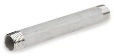 Smith-Cooper 3/4" x 4" MPT Schedule 40 Welded 316/316L Stainless Steel Nipple