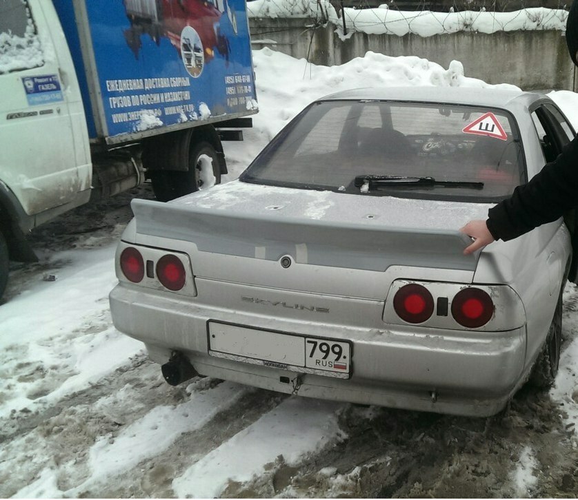 Tail Lights Covers Frames Masks Skyline R32 4door Sedan Ebay