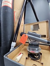 Vintage DAVID WHITE 8040 Surveyor Transit Level + 9035 Tripod Antique Excellent
