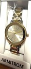 Armitron Women Two Tone Analog Stainless Steel Watch 75-5942SVTTWM+Free LCD — photo 1