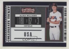 2019 Elite Extra Edition USA Collegiate National Team Tickets Alika Williams 1j6