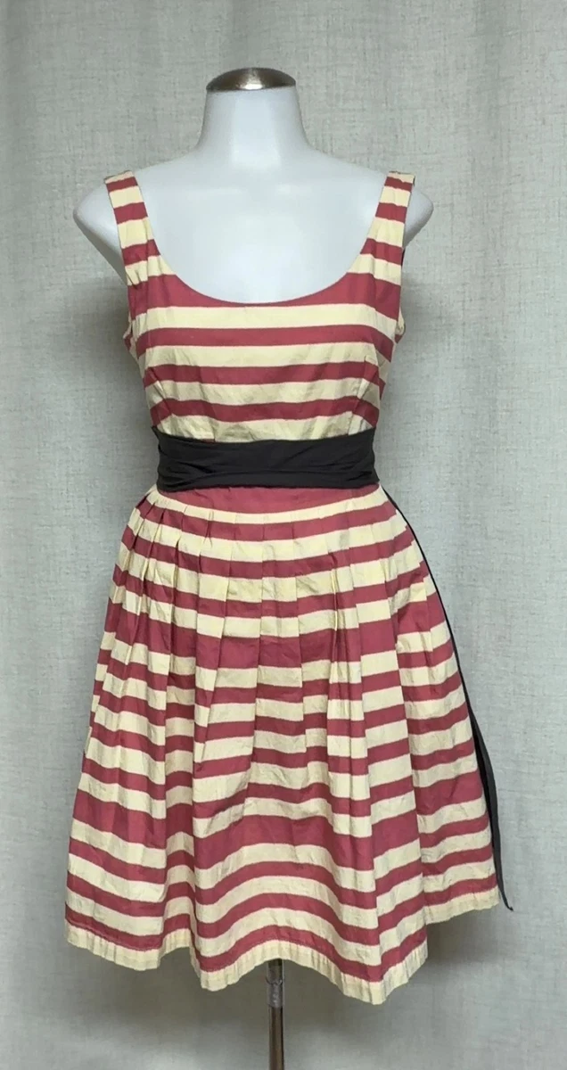 morrigan linen mini dress Chloe Linen Mini Dress Black Stripe – VRG GRL main image 1