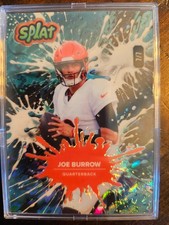 2025 Wild Card Splat Joe Burrow BaseTeal #SBTEA04-JB 7/7