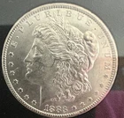 1883-CC Carson City Uncirculated GSA Morgan Silver Dollar