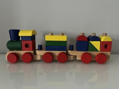 Melissa & Doug Stapel Holzeisenbahn