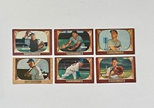 1955 Bowman Baseball Cards - 6 Nice Cards!!
