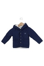 SANETTA Kinder Steppjacke Gr. 86 Blau Casual Kapuze Gesteppt