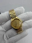 Seiko Women’s Gold Tone Watch V701-2C20 Quartz Woven Band New Battery Runs