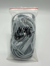 New Authentic Nike 56 Inch Light Grey Flat Shoe Laces   Original Replacement New