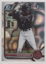 2022 Bowman Chrome Prospects Lava Refractor 391/399 Alvin Guzman #BCP-18 19a0