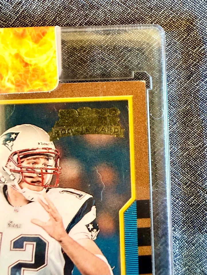 TOM BRADY ROOKIE 2000 TOPPS BOWMAN FOOTBALL ROOKIE NEW ENGLAND PATRIOTS #236 RC - Image 4 of 4