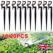10/20X 360 Degree Rotating Water Sprinkler System Garden Irrigation Sprinklers