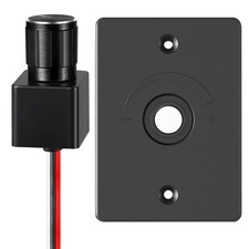 12V Light Dimmer 12 Volt PWM LED Dimmer Switch 6A 72W, for RV Boat Truck Camp...