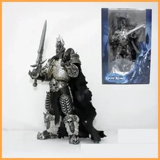World of Warcraft Spiel Figur lich König Arthas Tod Ritter stehend Frost 16cm